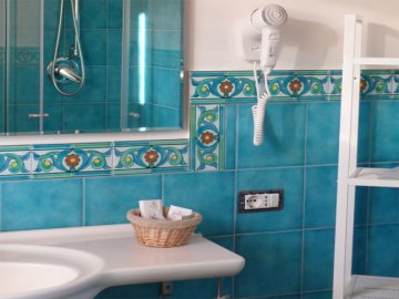 Badkamer - Wine Resort Leda d' Ittiri - Alghero - Sardinië 